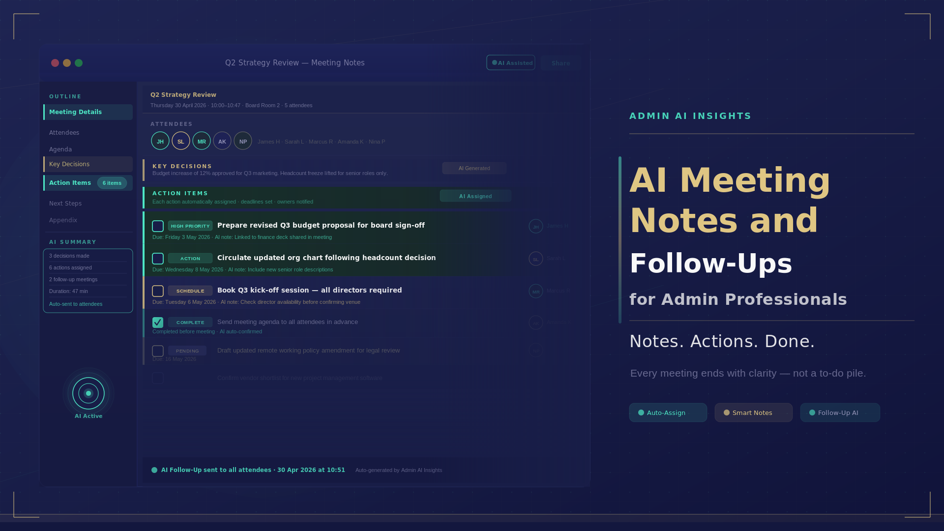 AI Meeting Notes and Follow-Ups