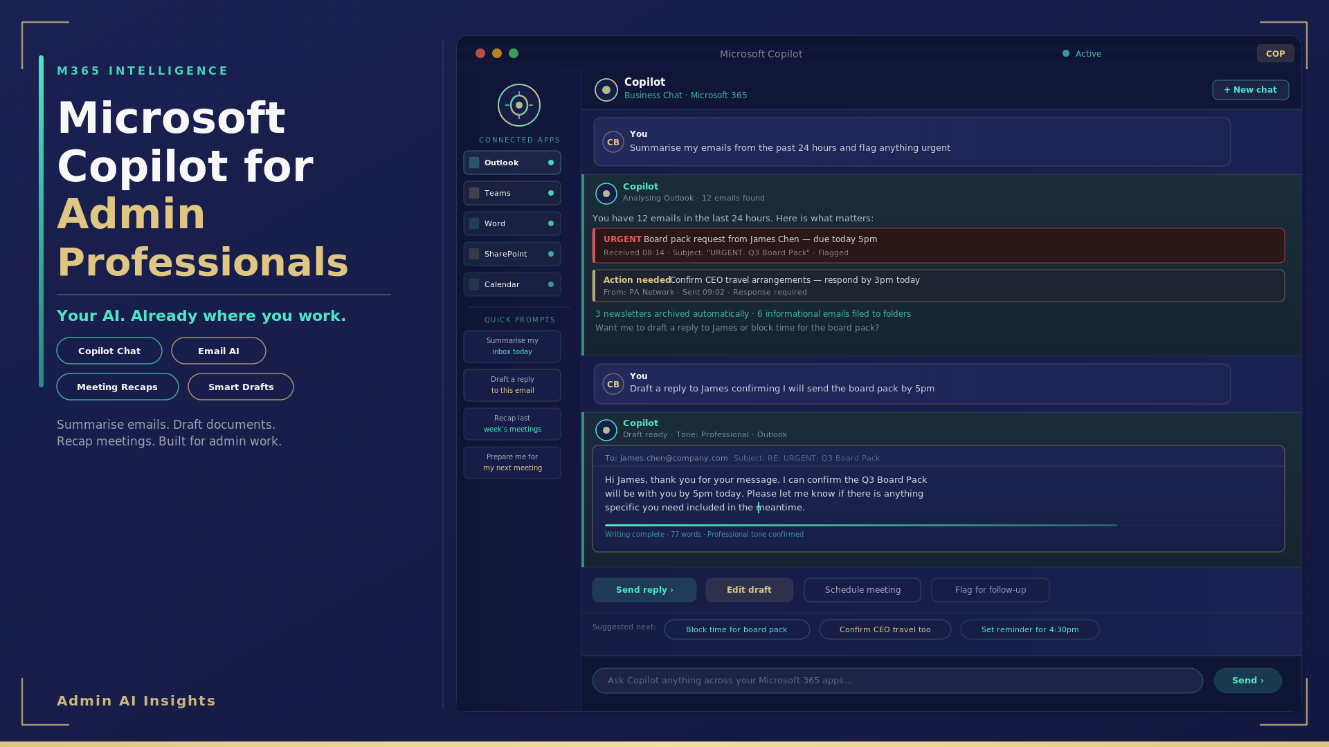 Microsoft Copilot for Admin Professionals