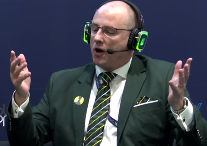 Craig Bryson speaking at The PA Show Live Podcast